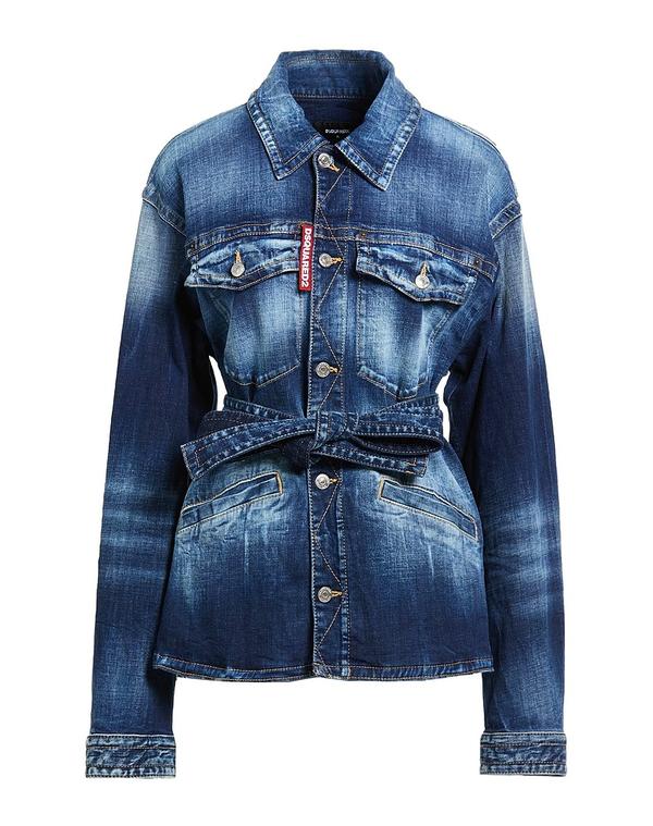 ディースクエアード レディース アウター DSQUARED2 デニムブルゾン Blue ブルー 79,090円