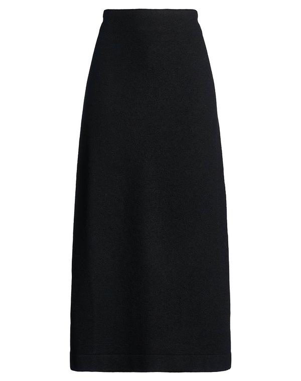 ジル・サンダー レディース ボトムス ミディスカート JIL SANDER ミディ丈スカート Black ブラック