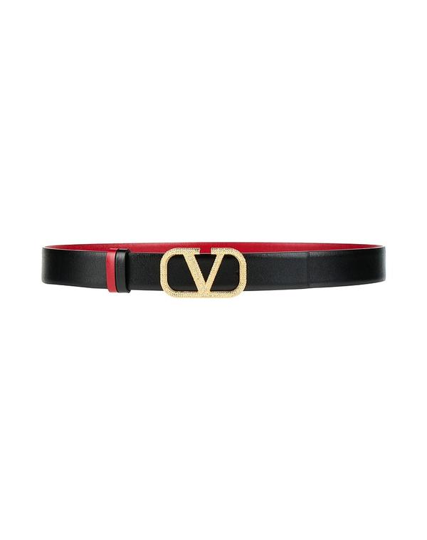 ヴァレンティノ レディース レザー小物 ベルト VALENTINO GARAVANI ベルト Black ブラック 74,140円