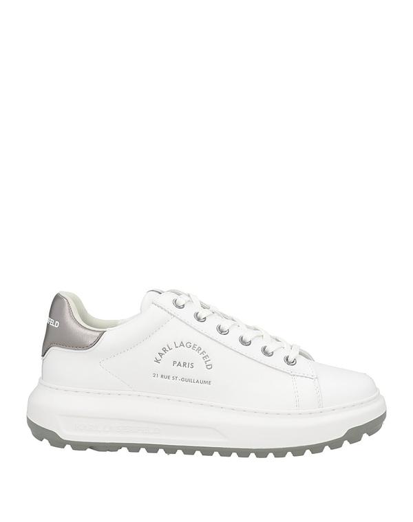 長い巻き毛 ラガーフェルド レディース シューズ スニーカー KARLAGERFELD スニーカー White 白いこと