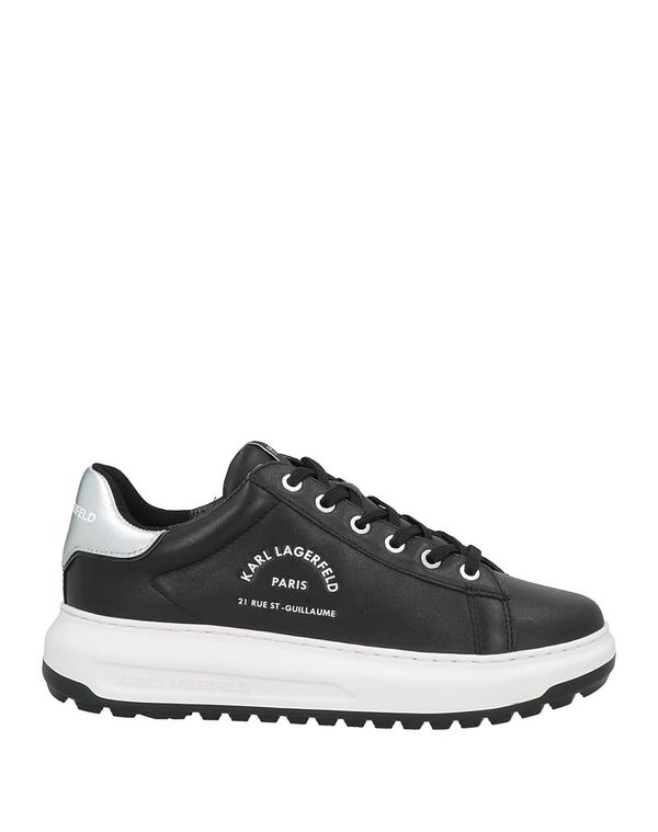 長い巻き毛 ラガーフェルド レディース シューズ スニーカー KARLAGERFELD スニーカー Black 黒いこと
