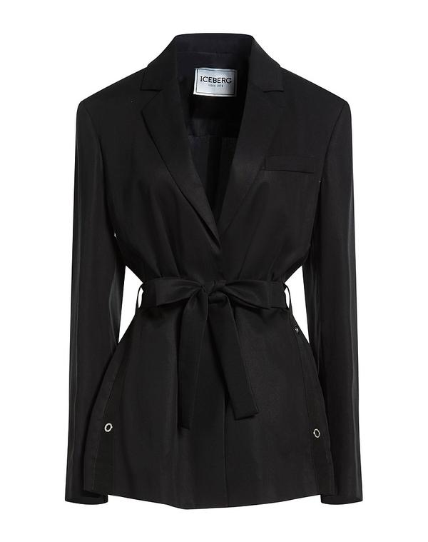 アイスバーグ レディースーツ ブレザー ICEBERG テーラードジャケット Black ブラック｜ReVida 店