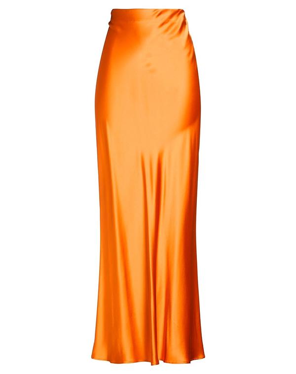 ニリロータン レディース ボトムス マキシ丈スカート NILI LOTAN ロングスカート Orange オレンジ|ReVida 店