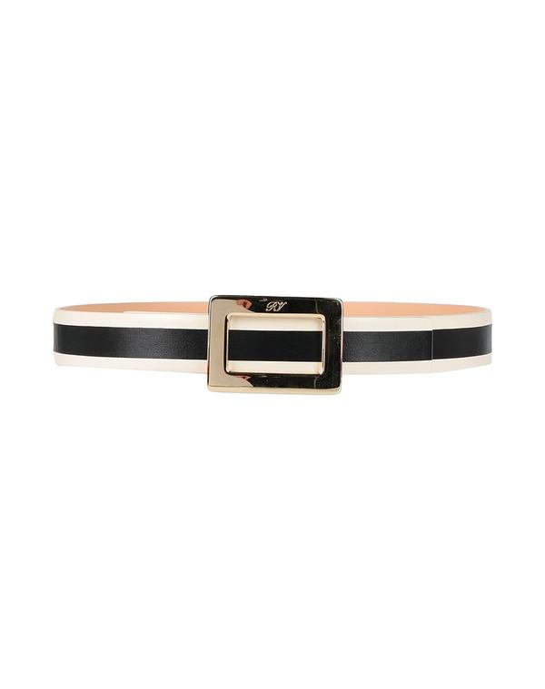 ロジェ・ヴィヴィエ レディース レザー小物 ベルト ROGER VIVIER レギュラー幅ベルト Off-White オフホワイト
