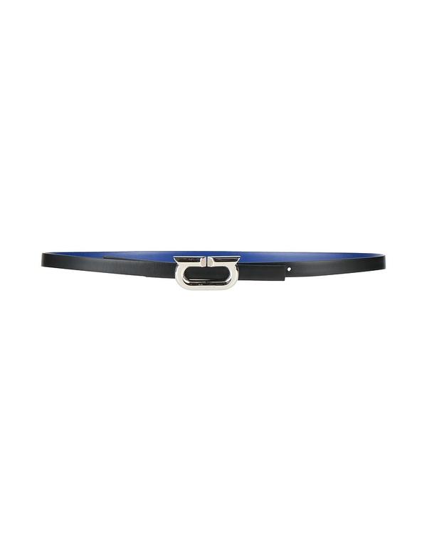 フェラガモ レディース レザー小物 ベルト FERRAGAMO 幅細ベルト Black ブラック 56,540円