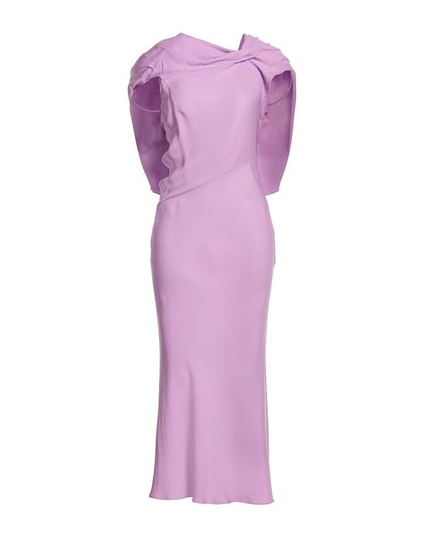 ローラン・ムレディース ドレス ミディ丈ワンピース ROLAND MOURET ひざ丈ワンピース Lilac ライラック