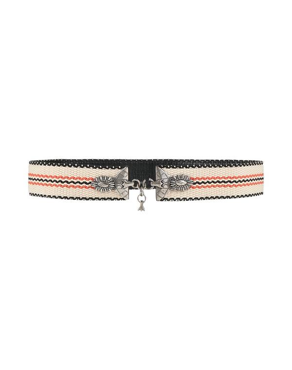 エトロ レディース なめし革小物 三尺帯 ETRO 幅ひろい三尺帯 Ivory 象牙色
