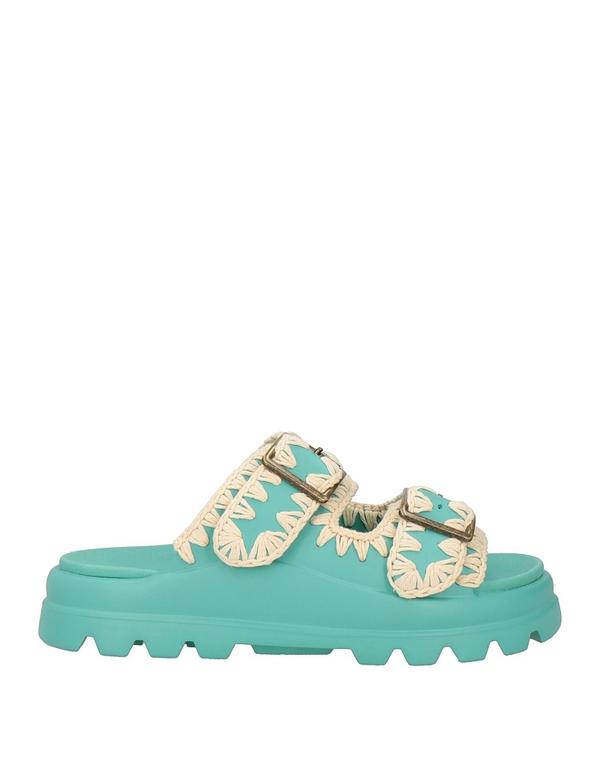 モウ レディース シューズ サンダル MOU サンダル Turquoise Blue ブルー