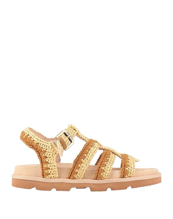 モウ レディース シューズ サンダル MOU サンダル Camel キャメル