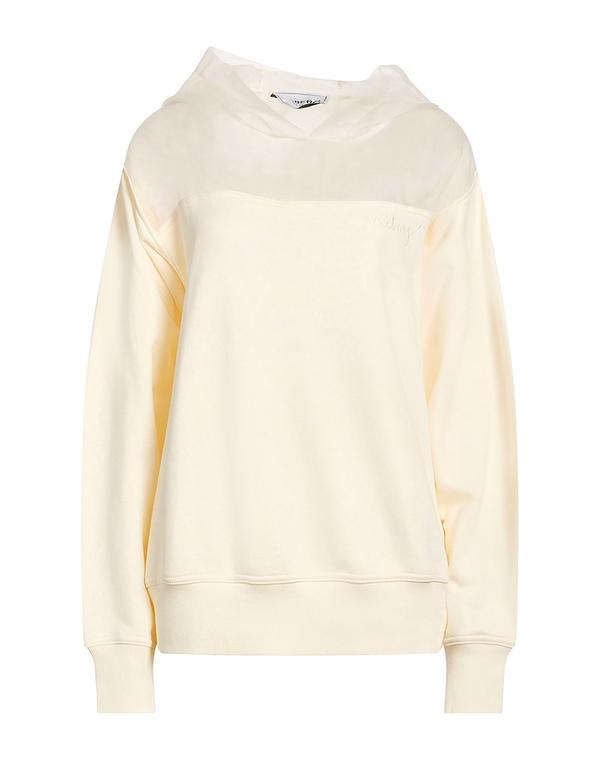 アイスバーグレタス レディース トップスウェットシャツ ICEBERG パーカー Off-White 象牙色