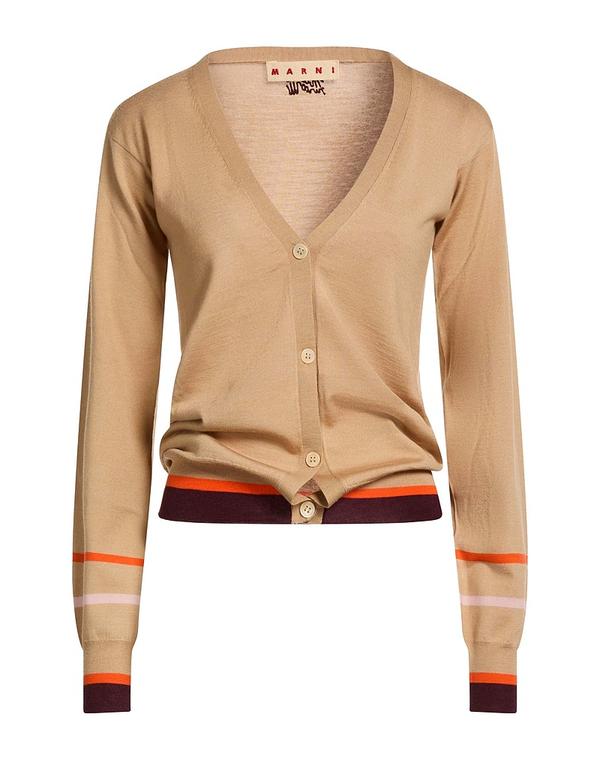 マルニ レディース ニット カーディガン MARNI カーディガン Beige ベージュ