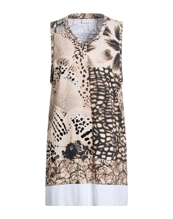 ドリス・ヴァン・ノッテン レディース ドレス DRIES VANOTEN ミニワンピース・ドレス Beige ベージュ