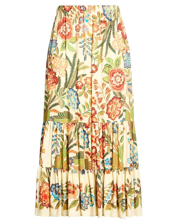 エトロ レディース ボトムス マキシ丈スカート ETRO ロングスカート Ivory アイボリー