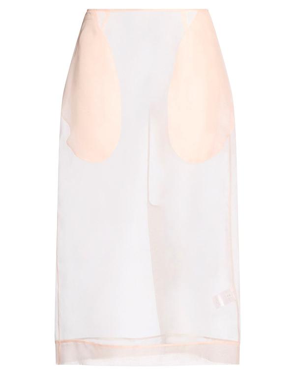 シモーネ・ロシャ レディース ボトムス ミディスカート SIMONE ROCHA ミディ丈スカート Pale Pink ピンク｜ReVida 店