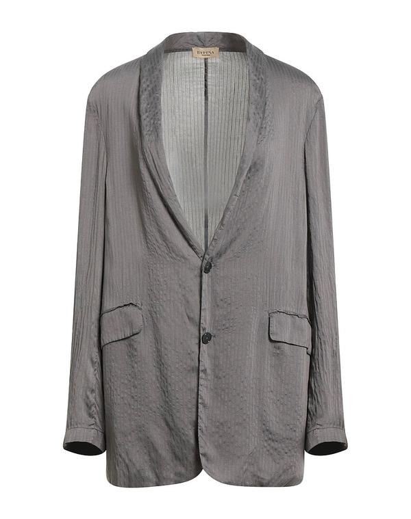 バレナ レディースーツ ブレザー BARENA テーラードジャケット Lead Gray グレー