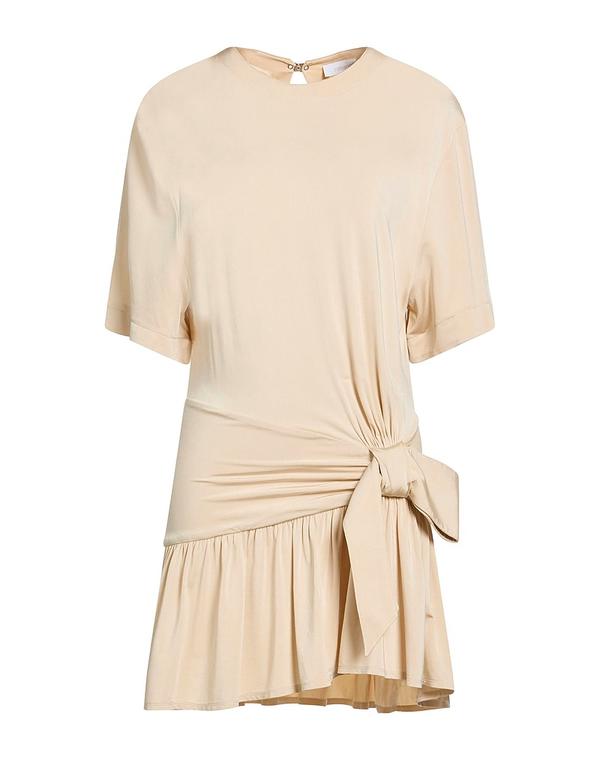 ラバンヌ レディース ドレス RABANNE ミニワンピース・ドレス Beige ベージュ