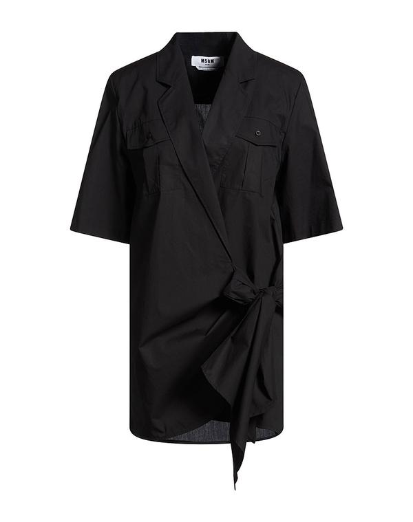 エムエスジイエム レディース お召しもの MSGM 炎節お召しもの Black 黒いこと