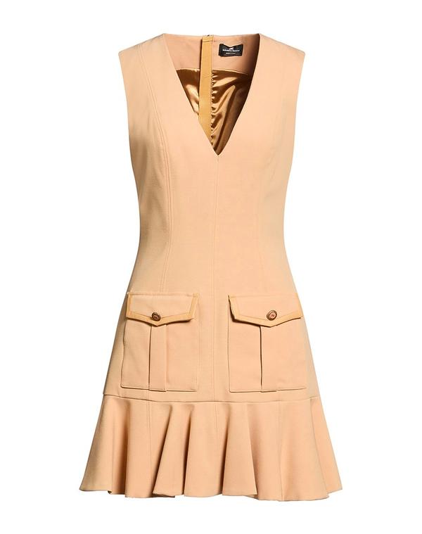 エリザベッタフランキ レディース ドレス ELISABETTA FRANCHI ミニワンピース・ドレス Sand サンド