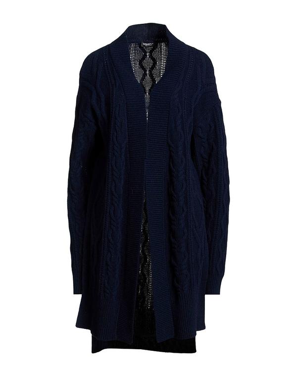 ドンダップ レディース ニット カーディガン DONDUP カーディガン Midnight Blue ブルー