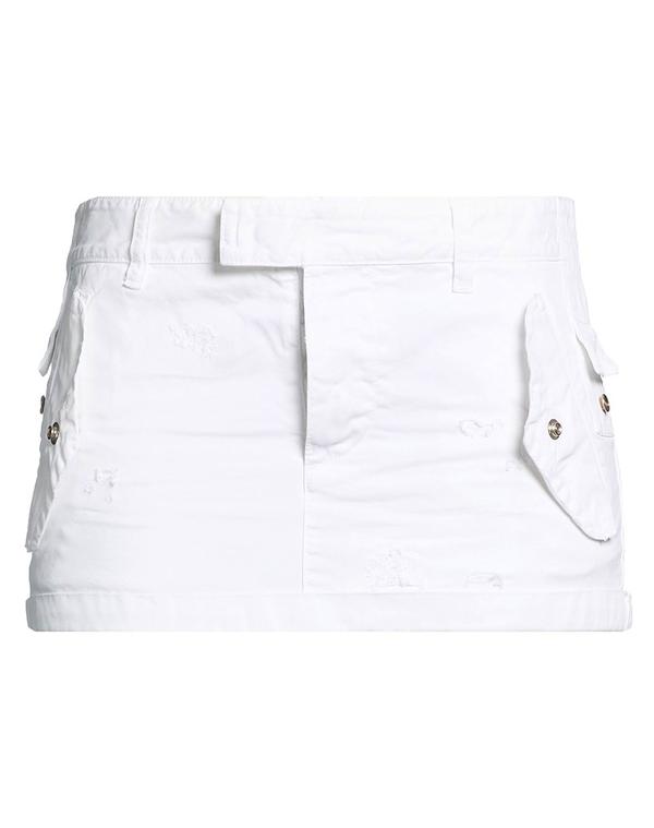 ディースクエアード レディース ボトムス ミニスカート DSQUARED2 ミニスカート White ホワイト