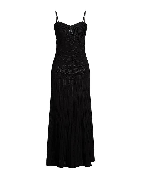 サンドロ レディース ドレス SANDRO ロングワンピース・ドレス Black ブラック