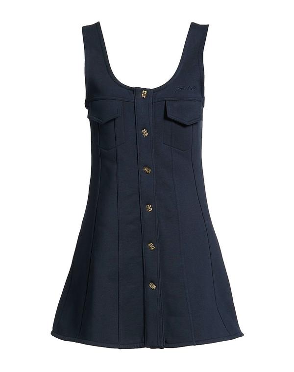 ガニー レディース ドレス GANNI ミニワンピース・ドレス Navy ネイビー