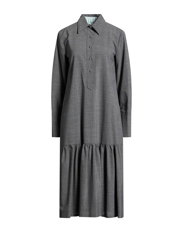 ビートライス レディース ドレス ミディ丈ワンピース BEATRICE .B シュミーズドレス Gray グレー 51,480円