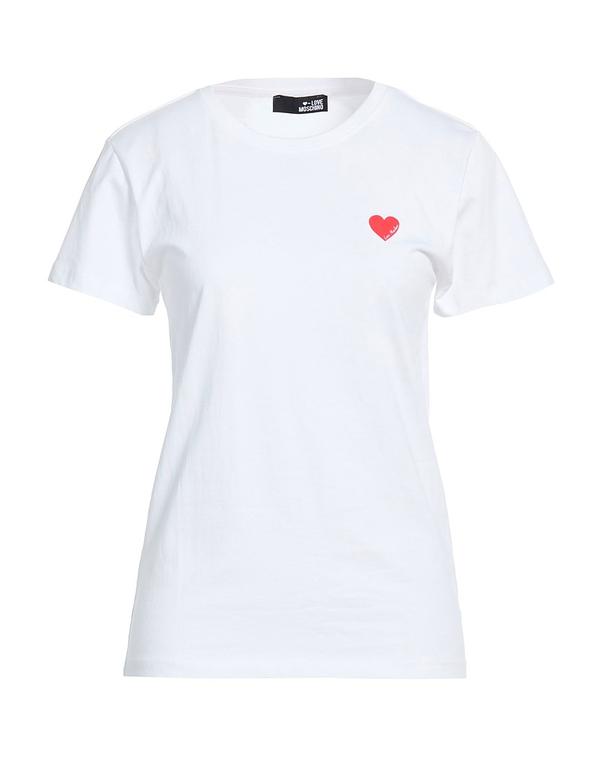 優しいこと モスキーノ レディース トップス プルオーバー LOVE MOSCHINO 第一義的 プルオーバー White 白いこと
