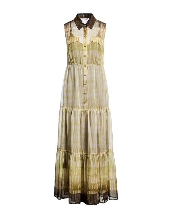 リュージョー レディース ドレス LIU JO ロングワンピース・ドレス Light Green グリーン