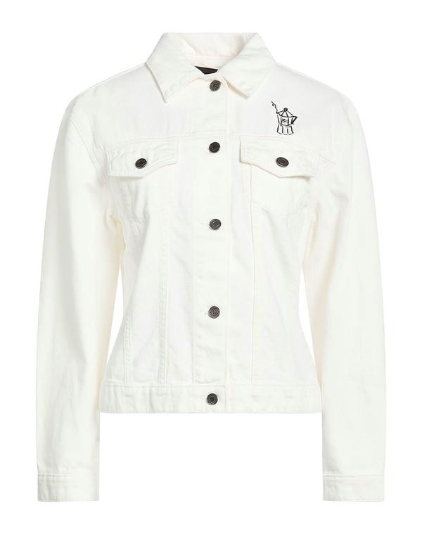 カール ラガーフェルド レディース アウター KARLAGERFELD デニムブルゾン Ivory アイボリー
