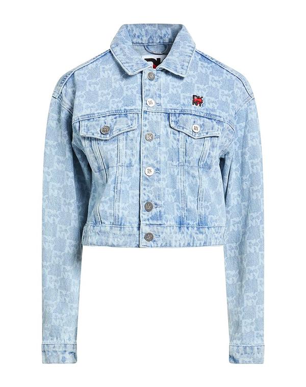 ダナ キャラン ニューヨーク レディース アウター DKNY デニムブルゾン Blue ブルー