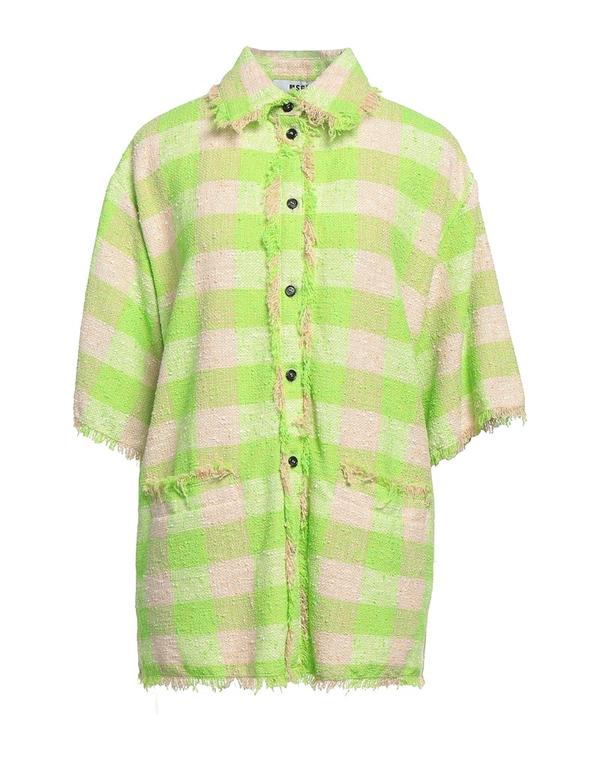 エムエスジイエム レディース トップス シャツ MSGM 柄入りシャツ＆ブラウス Green グリーン