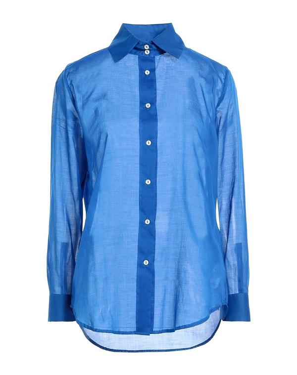 ブライアン・デールズ レディース トップス シャツ BRIAN DALES 無地シャツ＆ブラウス Bright Blue ブルー