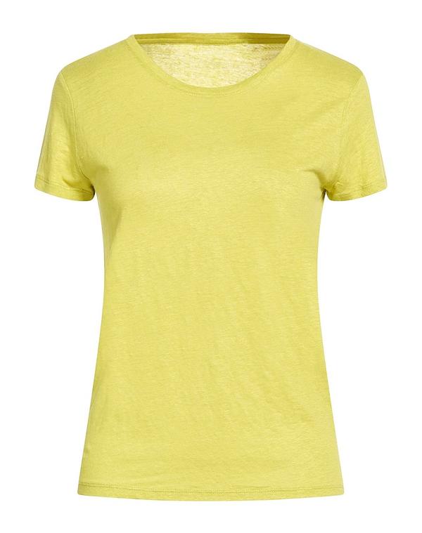マジェスティック レディース トップス Tシャツ MAJESTIC FILATURES ベーシック Tシャツ Lime Green ライム