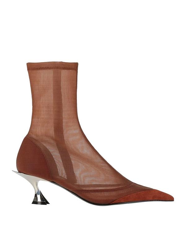 マグラー レディース シューズ ブーツ・レインブーツ MUGLER ショートブーツ Camel キャメル