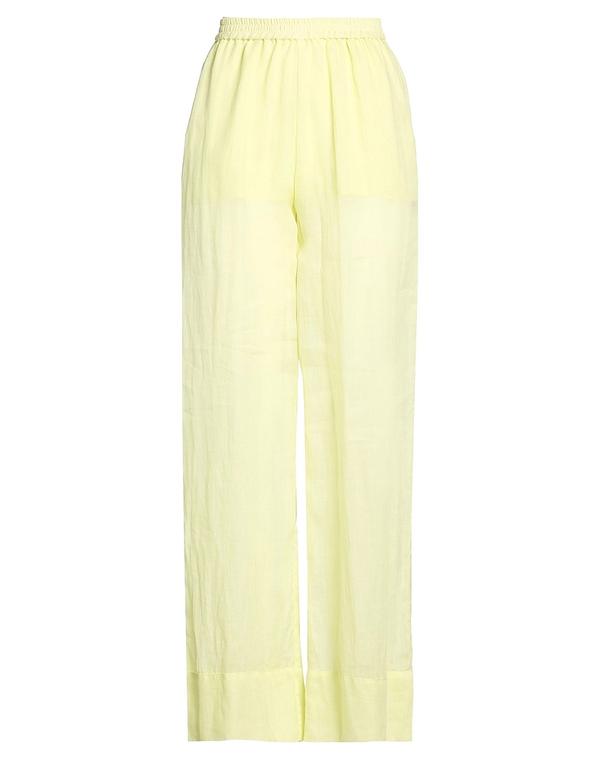 フィジコ レディース ボトムス カジュアルパンツ FISICO パンツ Pastel Yellow イエロー