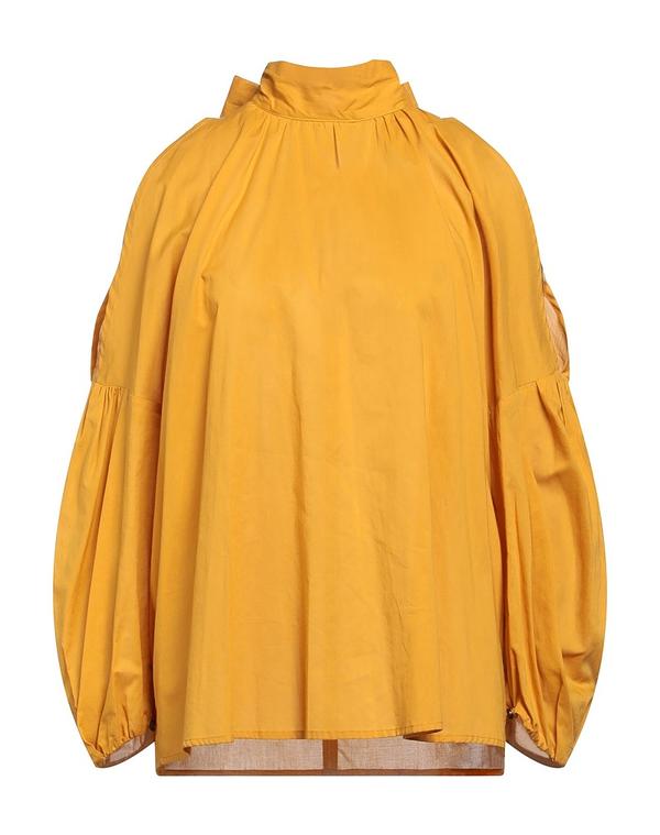エリカ・カヴァリーニ レディース トップス シャツ ERIKA CAVALLINI トップス Mustard マスタード