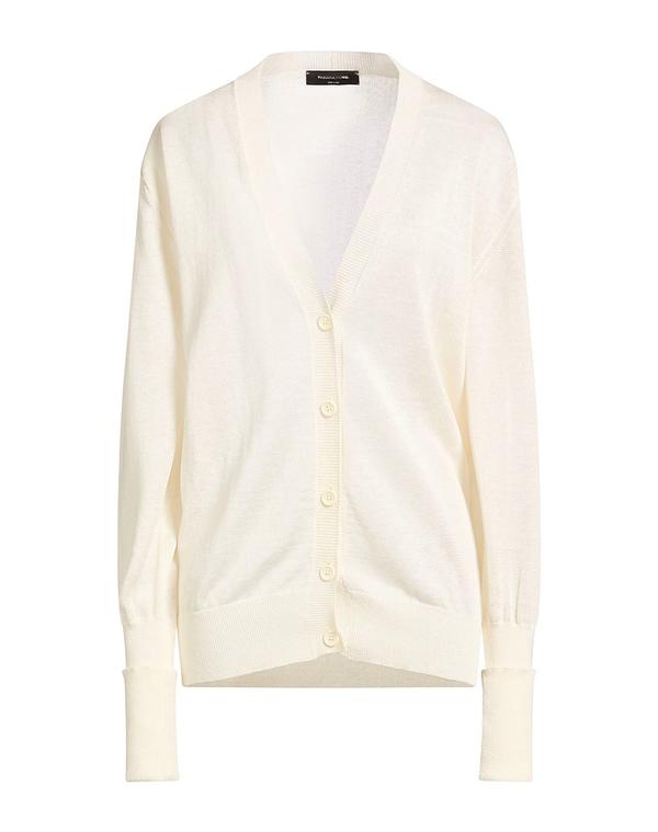 ファビアナ フィリッピ レディース アウター カーディガン FABIANA FILIPPI カーディガン Off White オフホワイト｜ReVida 店