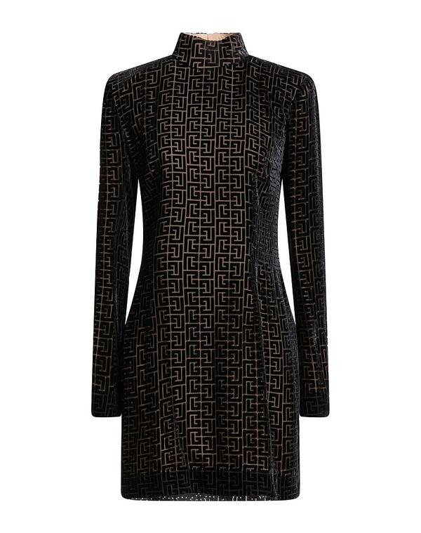 バルマン レディース トップス 衣裳 BALMAIN ミニ衣裳・御召しもの Black 黒いこと