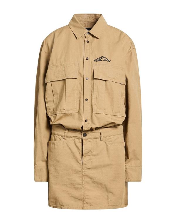 ディースクエアード レディース トップス 衣裳 DSQUARED2 ミニ衣裳・御召しもの Camel 駱駝