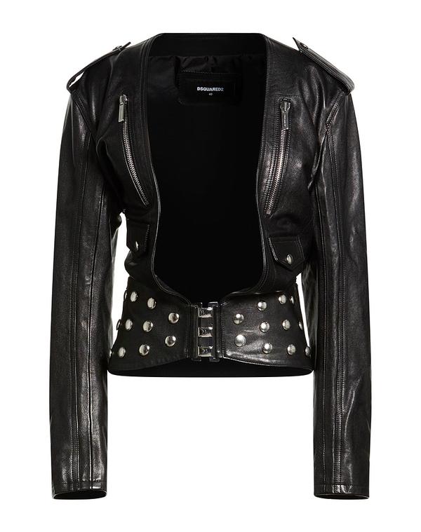 ディースクエアード レディース アウター ジャケット・ブルゾン DSQUARED2 ブルゾン Black ブラック