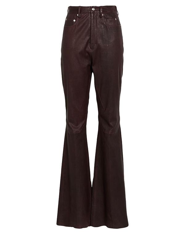 リックオウエンス レディース ボトムス 心地好いズボン下 RICK OWENS ズボン下 Chocolate Brown 赤銅色