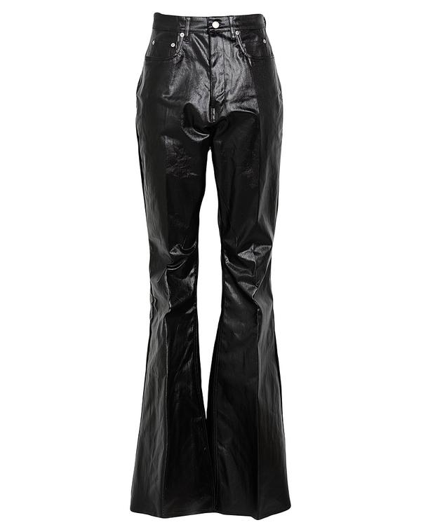 リックオウエンス レディース ボトムス 心地好いズボン下 RICK OWENS ズボン下 Black 黒いこと
