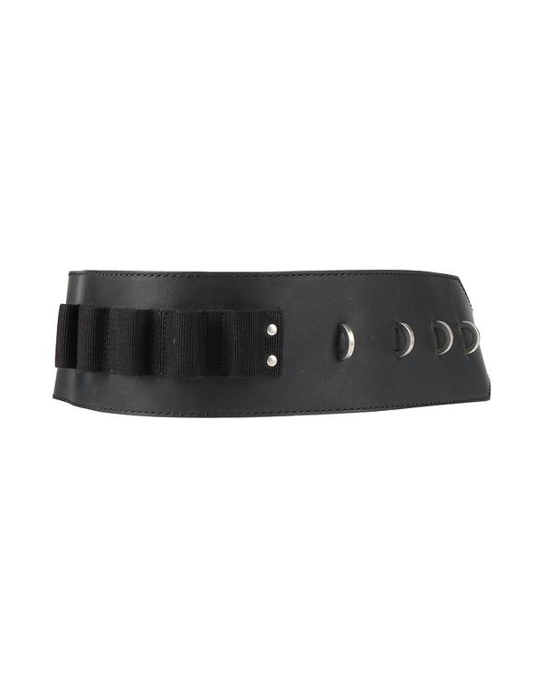 リックオウエンス レディース 添え物 三尺帯 RICK OWENS 幅ひろい三尺帯 Black 黒いこと