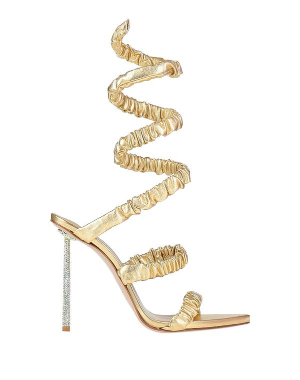 レ シーラ レディース シューズ サンダル LE SILLA サンダル Gold ゴールド