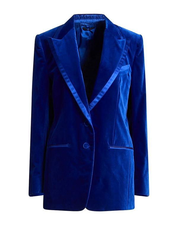 トム・ジェラルド・r・フォード レディース アウター 上衣・上衣 TOM FORD テーラードジャケット Bright Blue 青碧