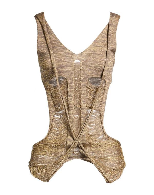 リックオウエンス レディース トップス シャツ RICK OWENS トップス Gold ゴールド