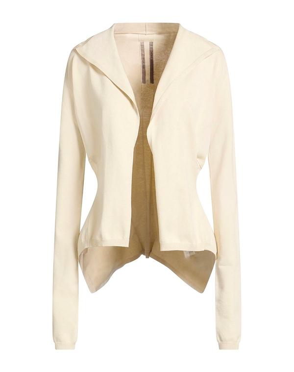 リックオウエンス レディース アウター カーディガン RICK OWENS カーディガン Off White オフホワイト