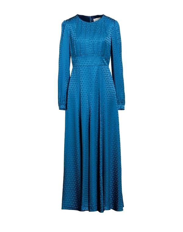 【送料無料】 サローニ レディース ワンピース トップス ロングワンピース・ドレス Blue 90,090円