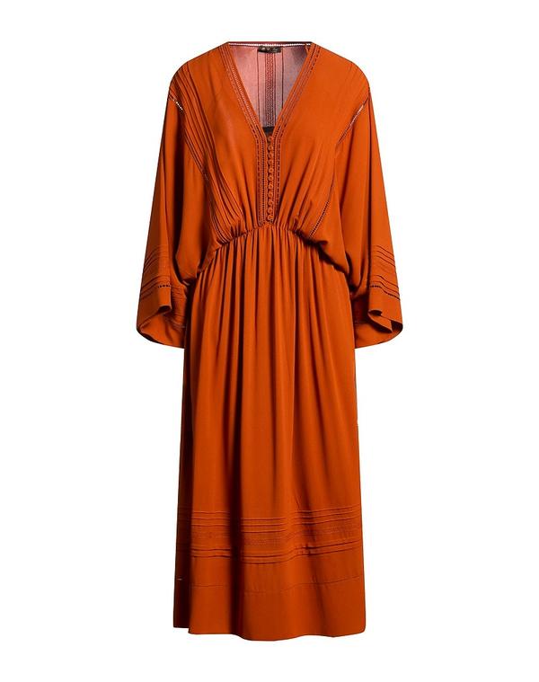 ロロピアーナ レディース トップス 衣裳 LORO PIANA ロング衣裳・御召しもの Reddish Brown 赤銅色